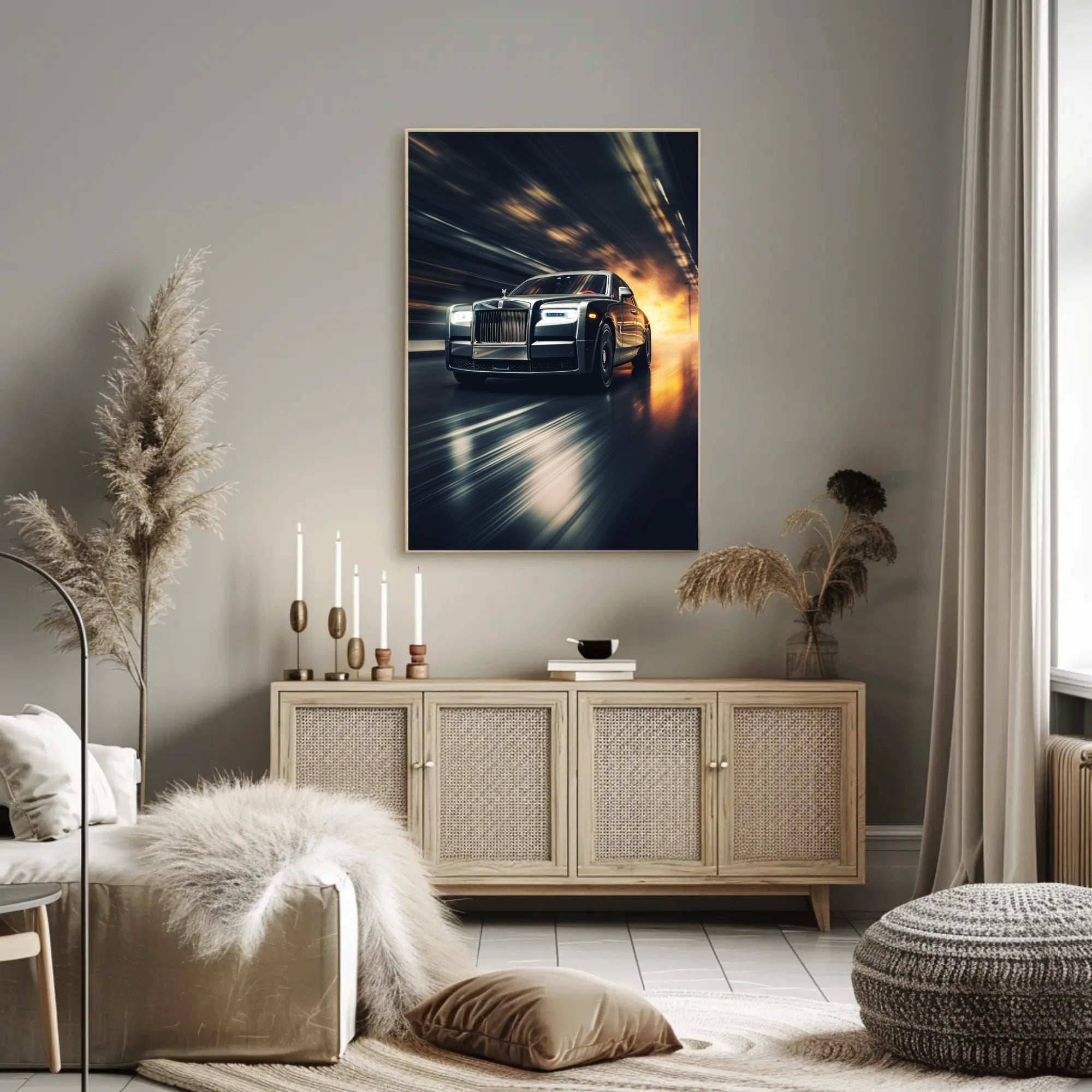 Speed And Elegance Poster