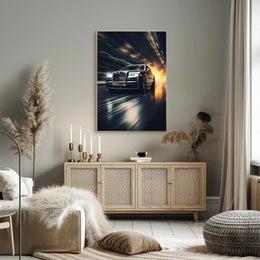 Speed And Elegance Poster