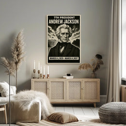 Andrew Jackson 7Th President Poster