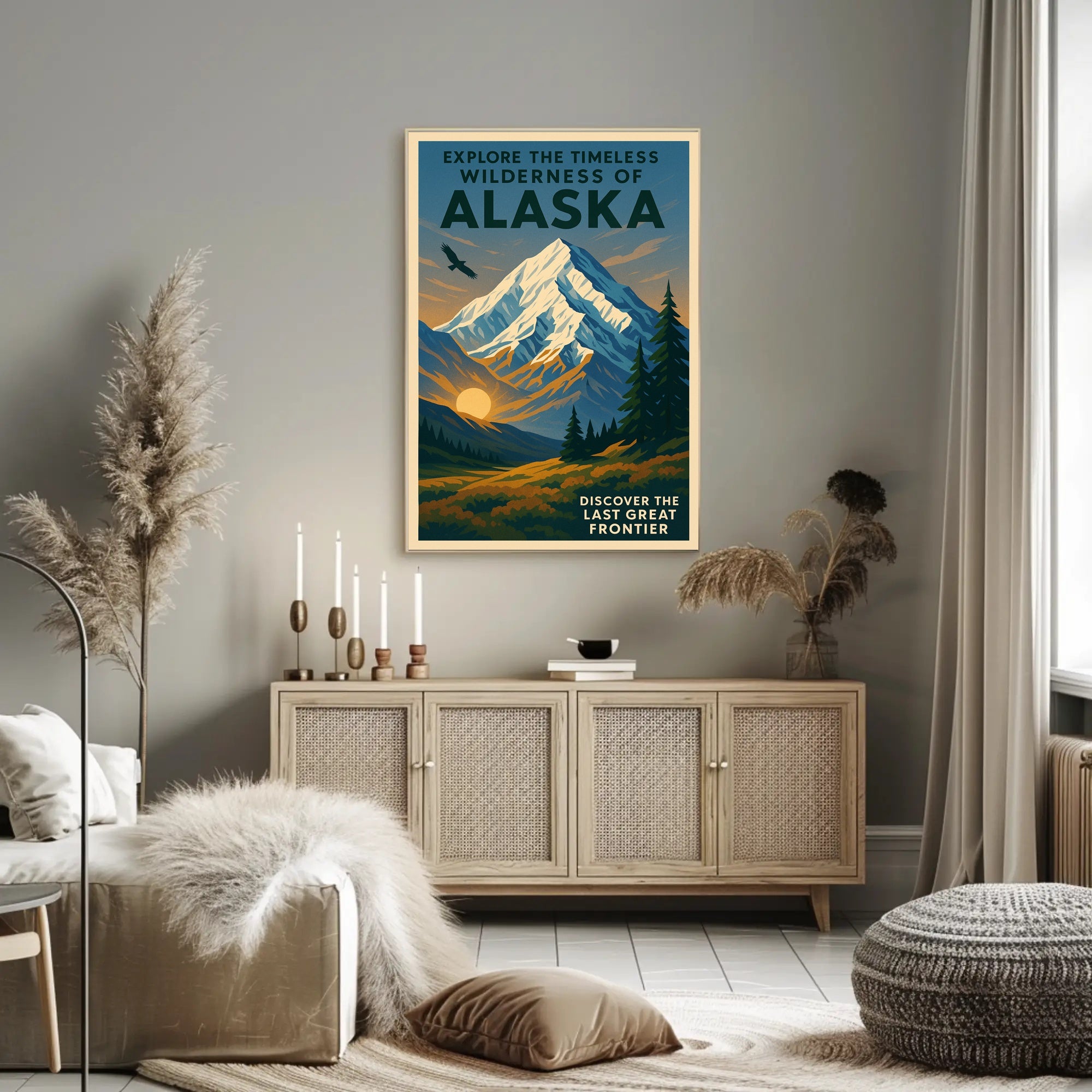 Discover The Last Great Frontier Poster PosterGoat