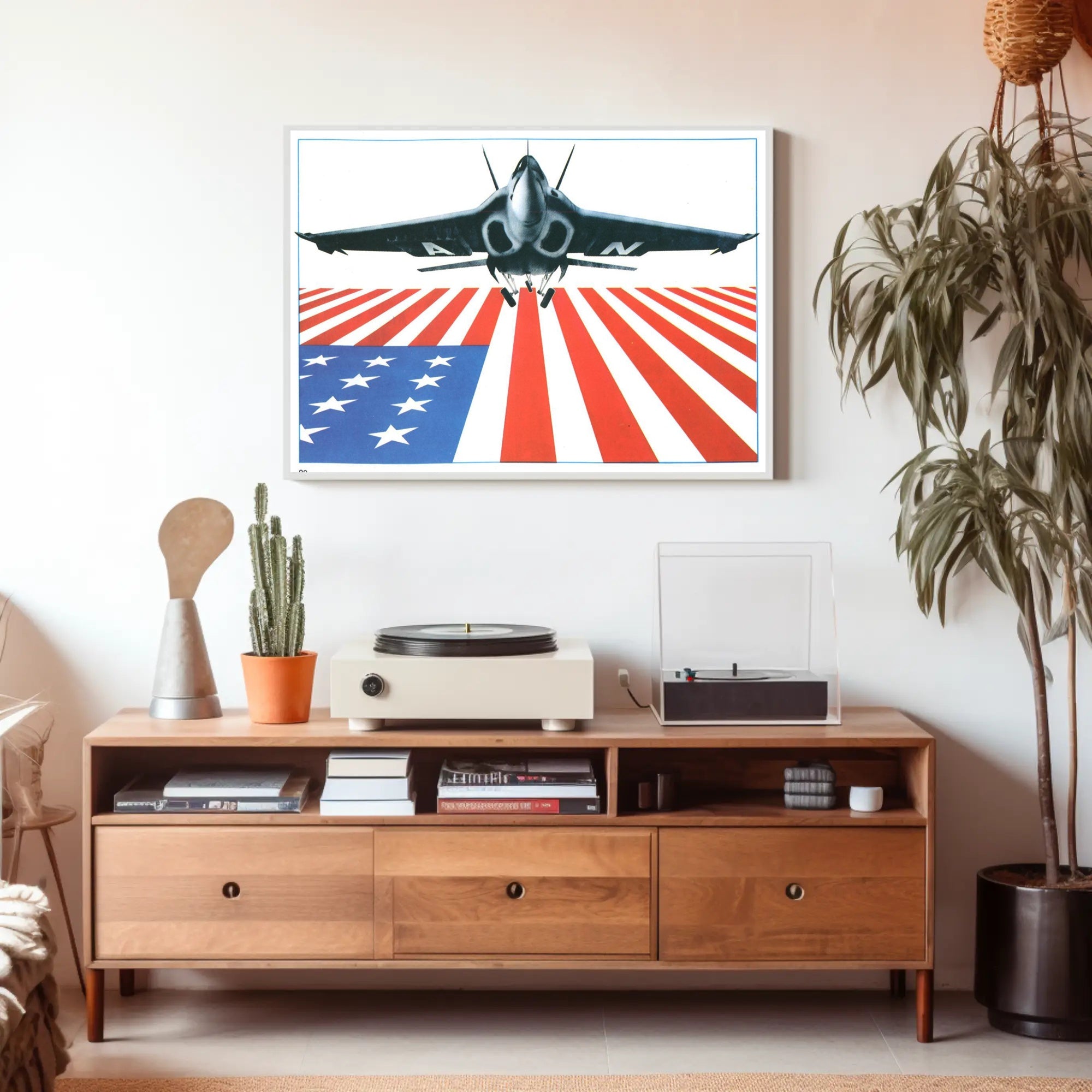 Patriotic Flight Poster