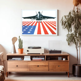 Patriotic Flight Poster