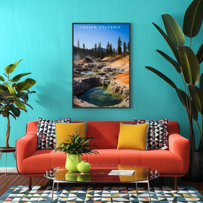Lassen Volcanic National Park Poster