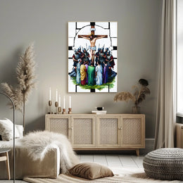 The Crucifixion Scene Poster