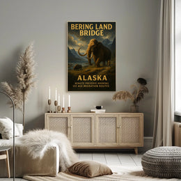 Bering Land Bridge Poster
