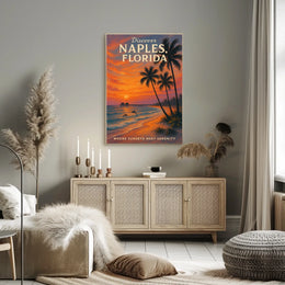 Discover Naples, Florida Poster