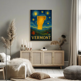 Vermont A Starry Tribute Poster