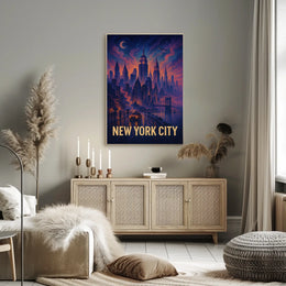 New York City Skyline Poster