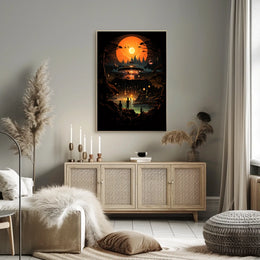 Celestial Retreat Poster