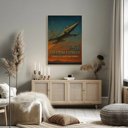 F-5A Freedom Fighter Poster PosterGoat