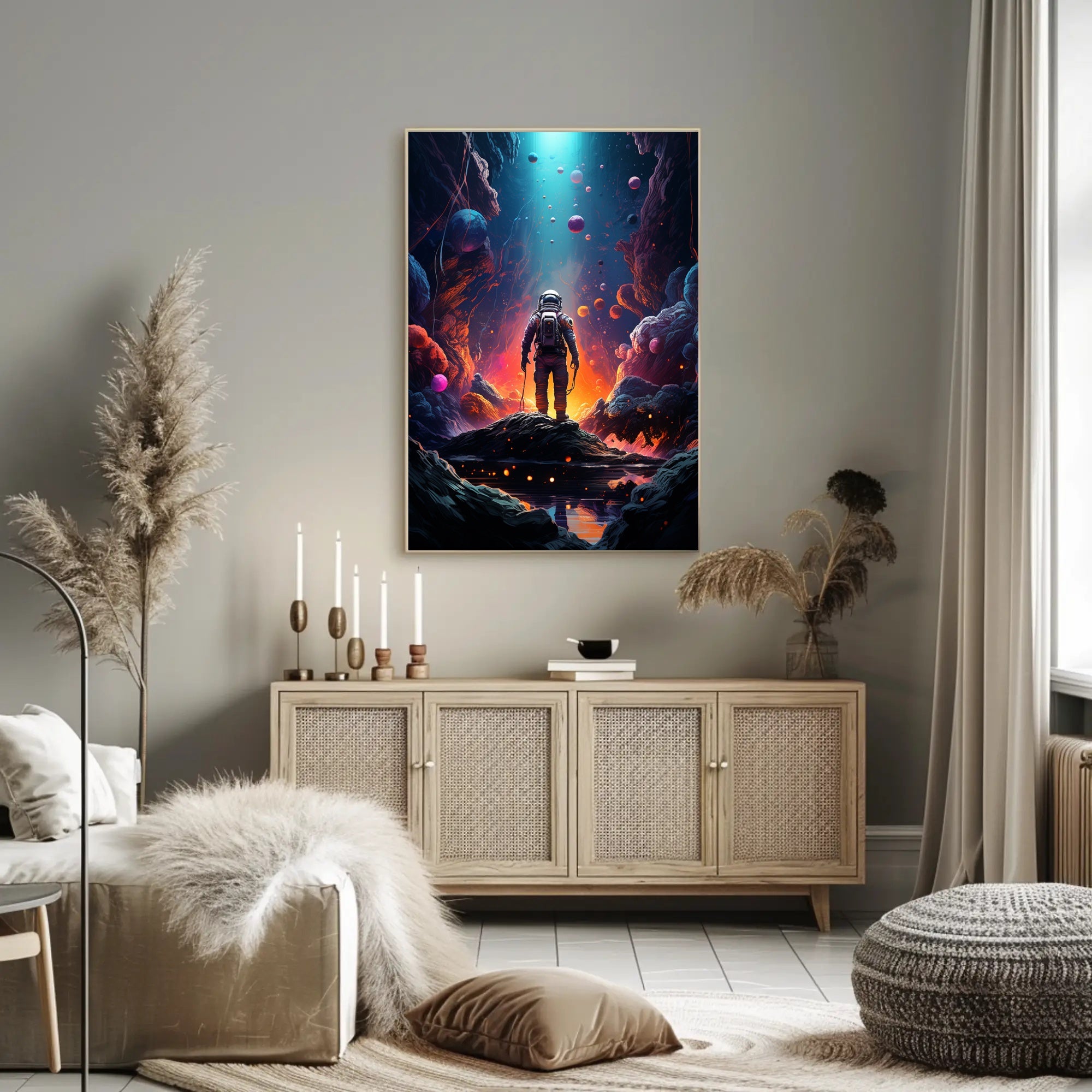Cosmic Explorer Poster PosterGoat