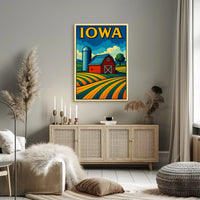 Iowa Countryside Poster