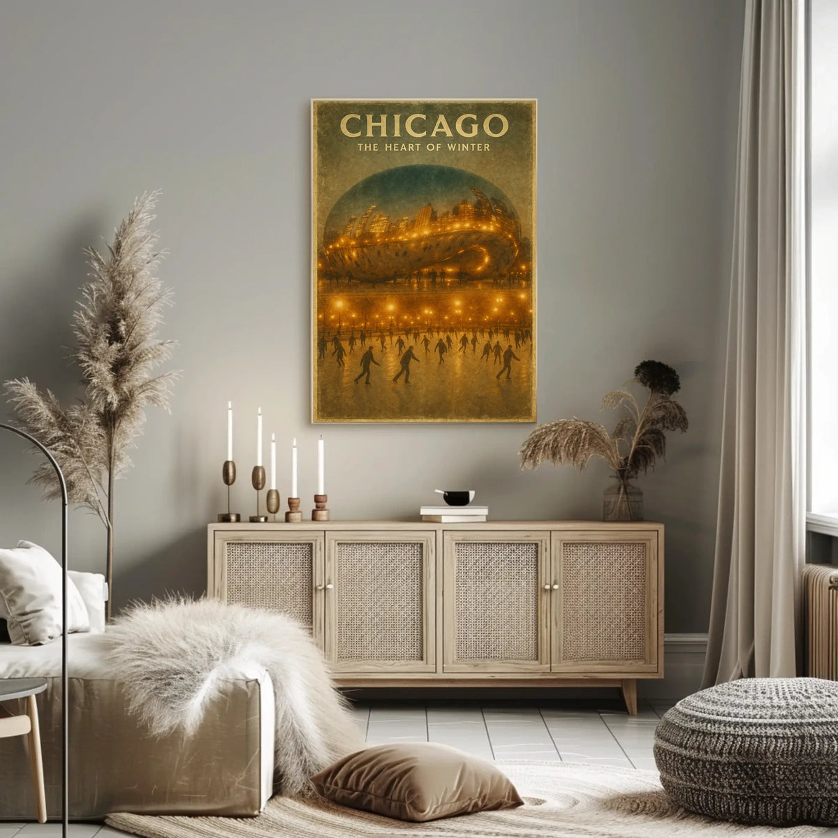 Chicago The Heart Of Winter Poster