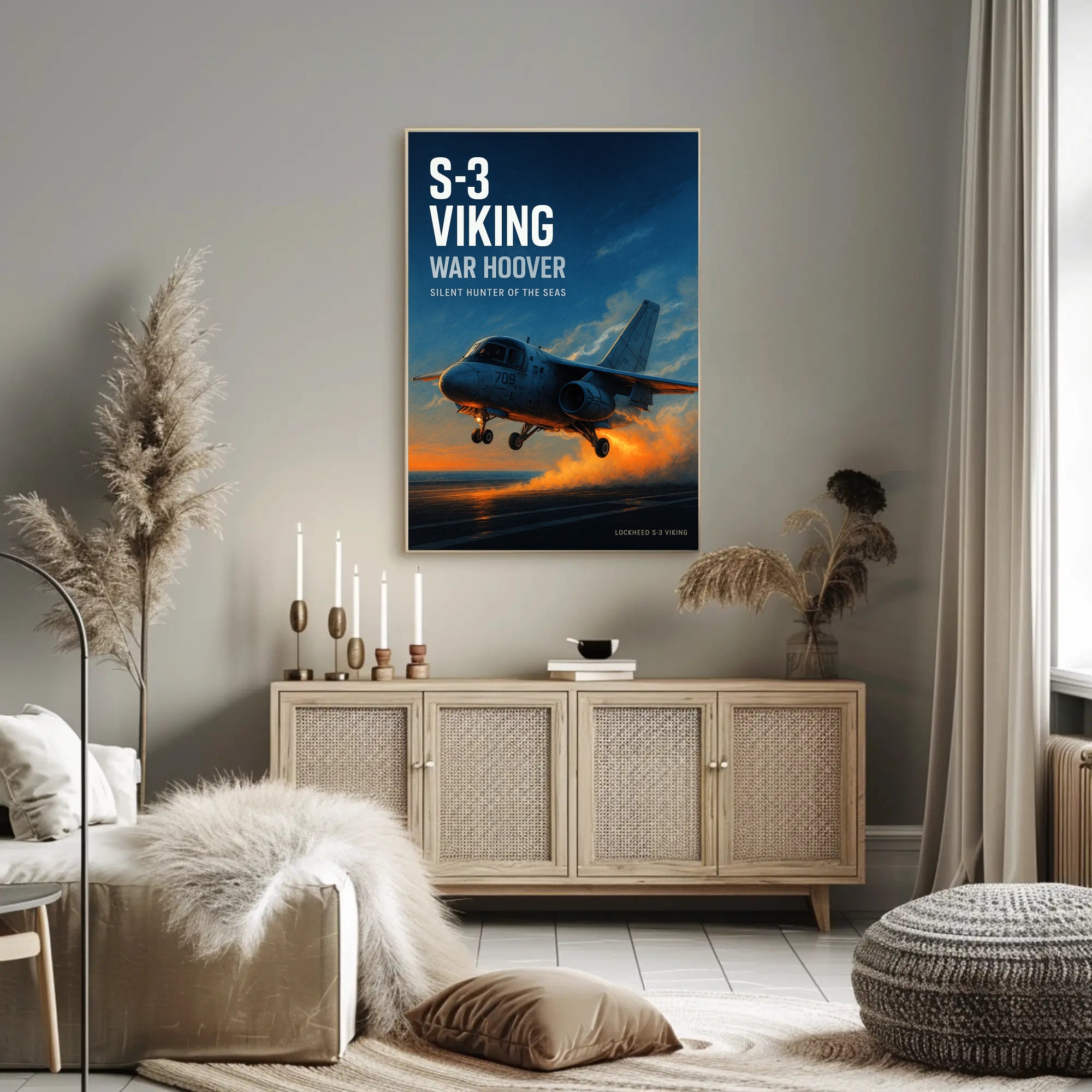 S-3 Viking Silent Hunter of the Seas Poster PosterGoat