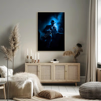 Saxophone in the Shadows Poster