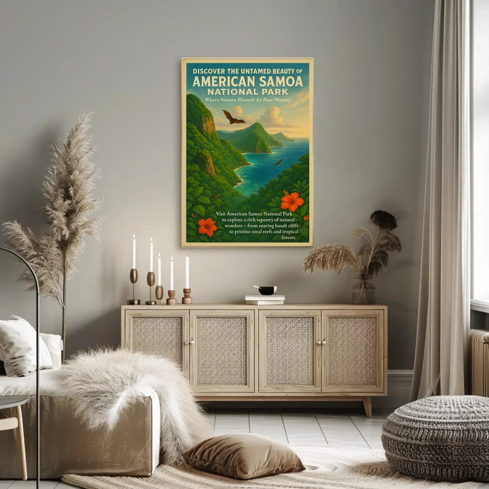 Discover the Untamed Beauty of American Samoa Poster