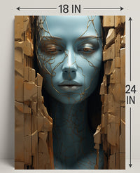 Fractured Beauty Poster