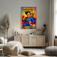 Franklin Pierce 14th President Poster PosterGoat