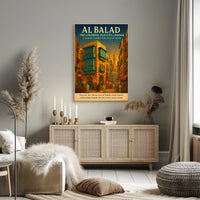 Al Balad The Colorful Old City Of Poster