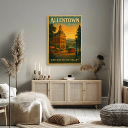 Allentown Gateway To The Valley Poster