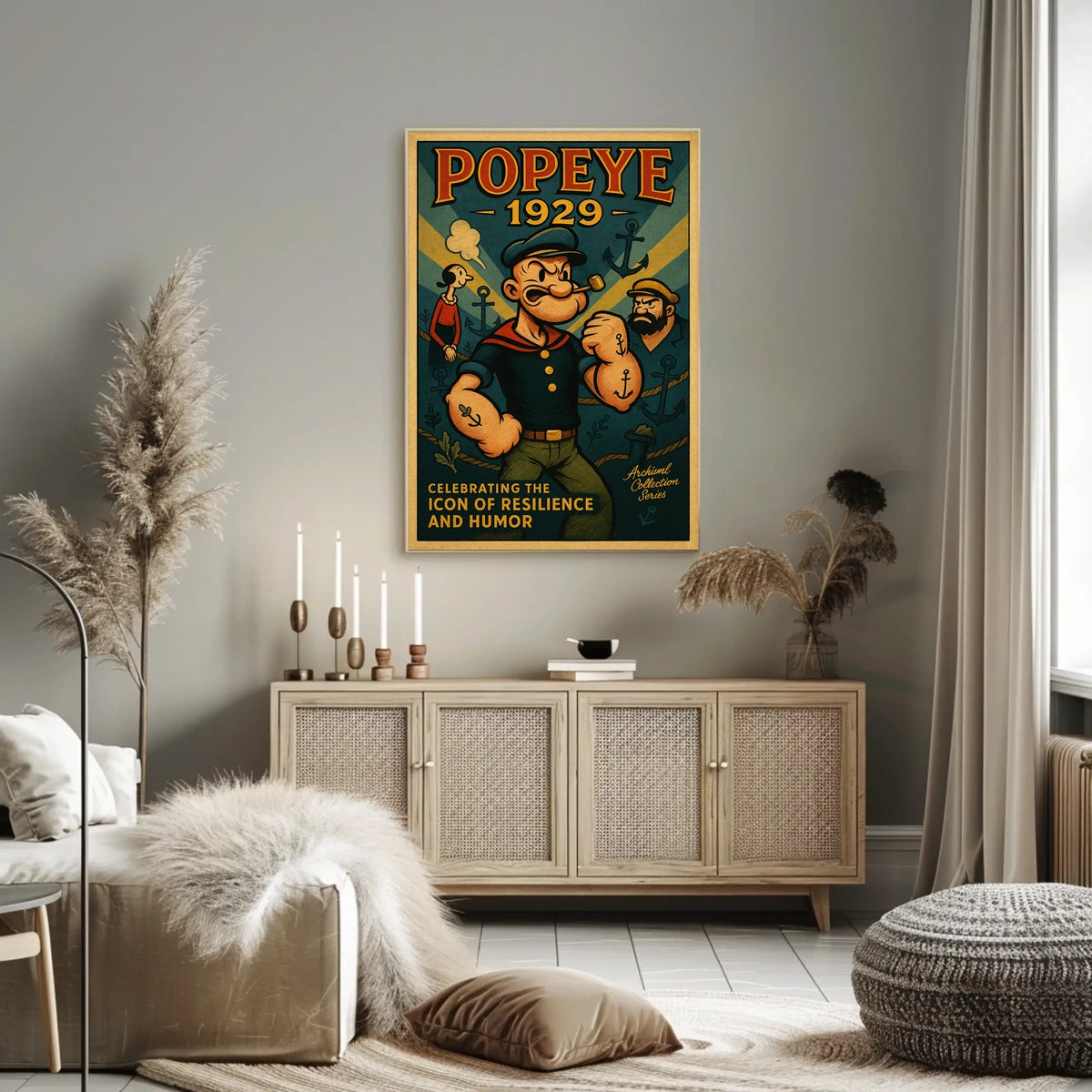 Popeye 1929 Art Poster POP-147