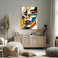 Vintage Urban Landscape Art Poster