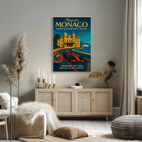 Majestic Monaco Poster