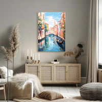 Venetian Canal Serenity Poster