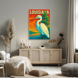 Louisiana Wildlife Poster