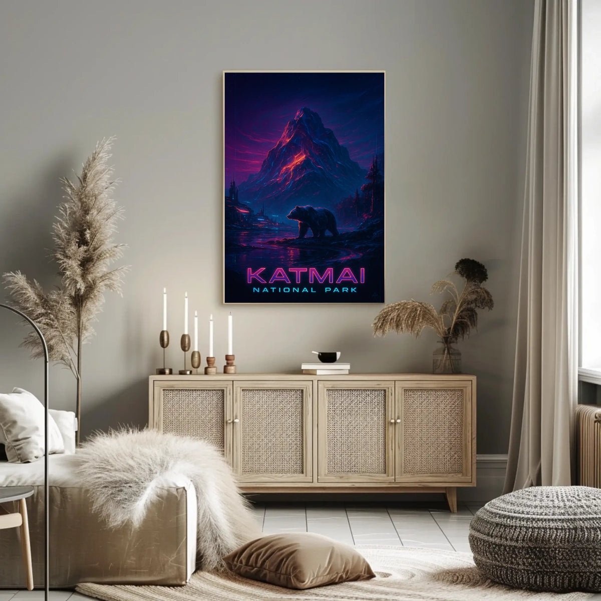 Katmai National Park Poster