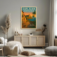 San Juan, Puerto Rico The Jewel of the Caribbean Poster