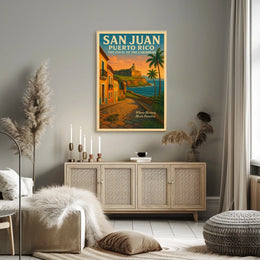 San Juan, Puerto Rico The Jewel of the Caribbean Poster