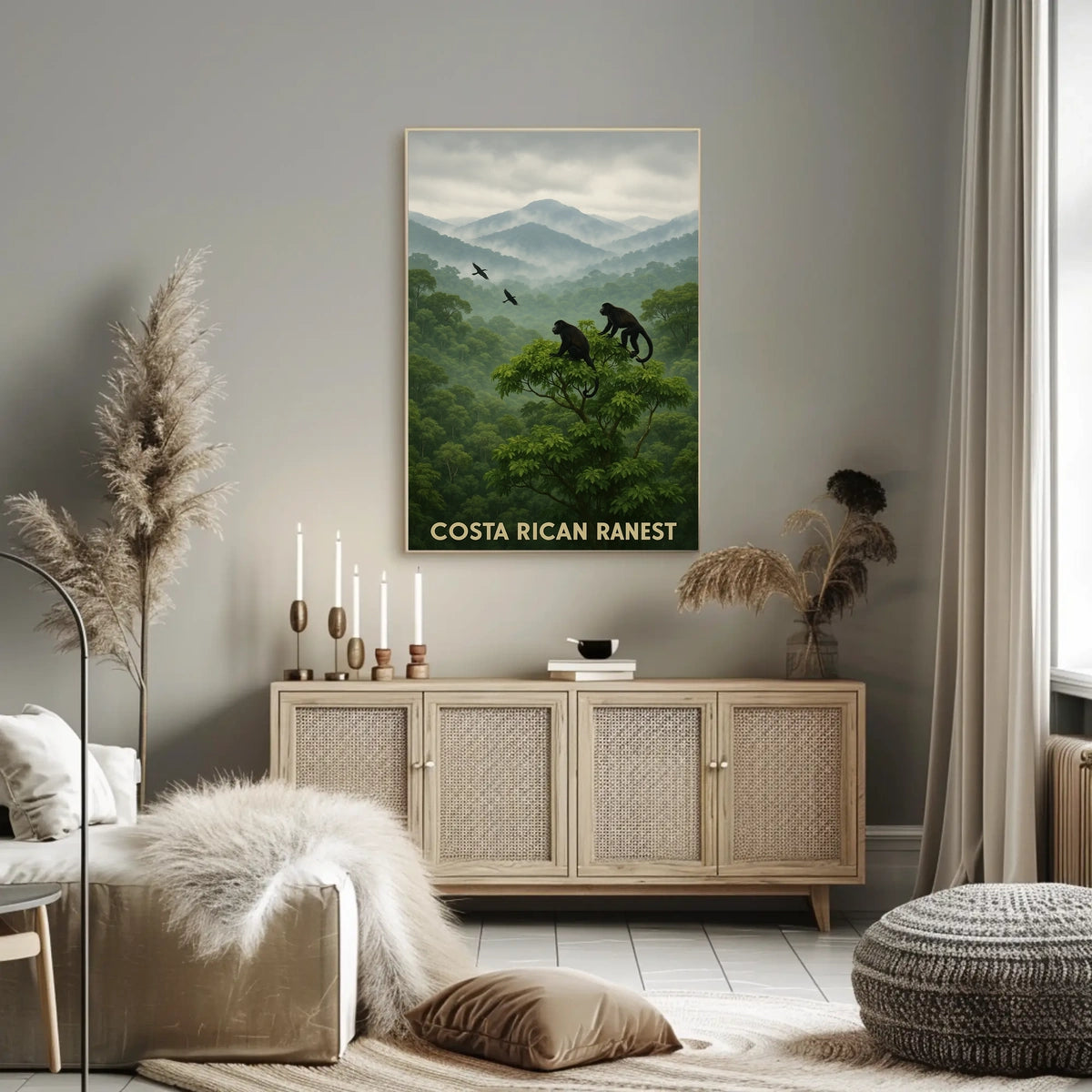 Costa Rican Rainforest Poster