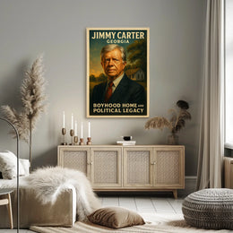 Jimmy Carter Georgia Legacy Poster