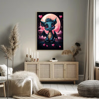 Moonlit Dreams The Adorable Dragon Art Print