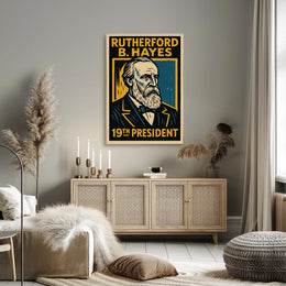 Rutherford B. Hayes 19th President Poster