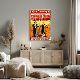 Magic Show Poster: Vintage-Style Theater Advertising