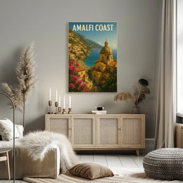 Amalfi Coast Poster Museum Quality Wall Art Print 18x24