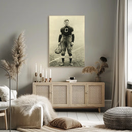 Vintage Football Legend Poster