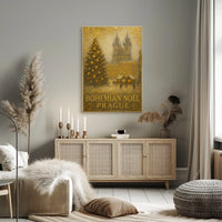 Bohemian Noël Prague Poster