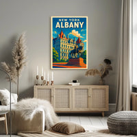 Albany Landmark Poster