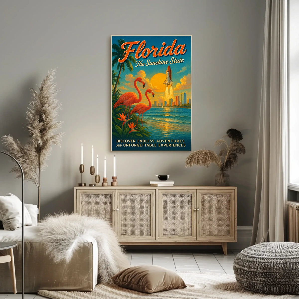 Florida The Sunshine State Poster