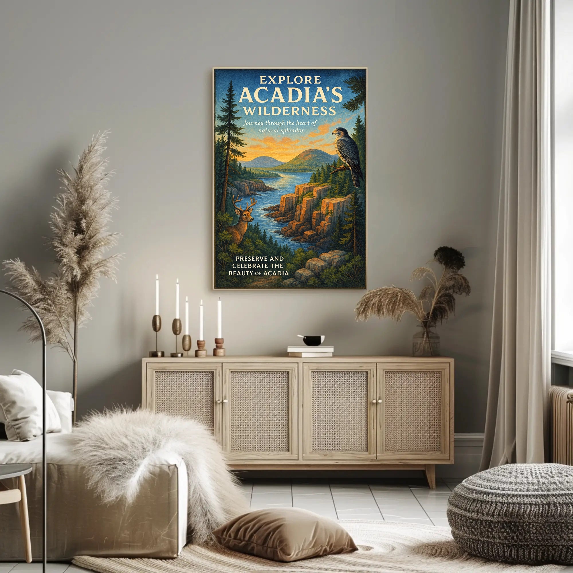 Explore Acadia's Wilderness Poster PosterGoat