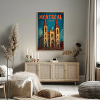 Montréal Architectural Marvel Poster