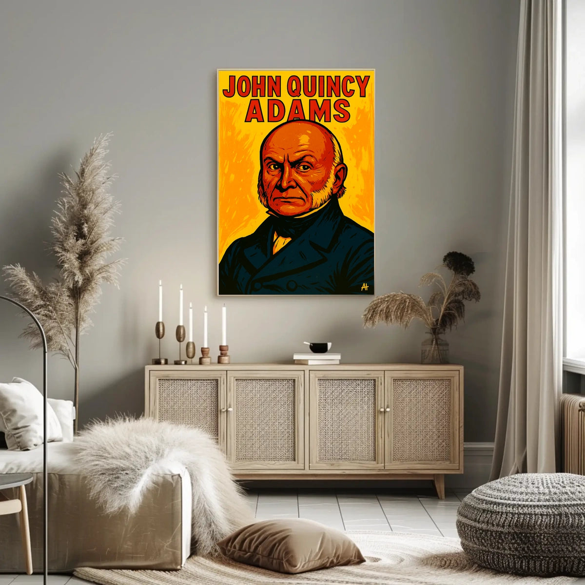 John Quincy Adams Poster