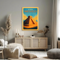 Viva México Discover the Heart of Tradition Poster PosterGoat