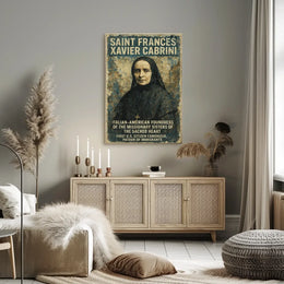 Saint Frances Xavier Cabrini Heritage Cultural or Heritage Poster