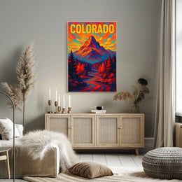 Vibrant Colorado Landscape Poster