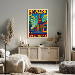 Newark, Delaware Poster