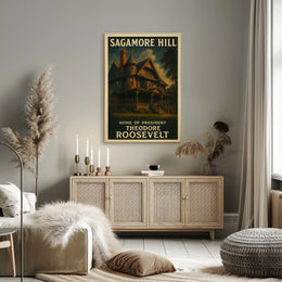 Theodore Roosevelt Sagamore Hill Poster